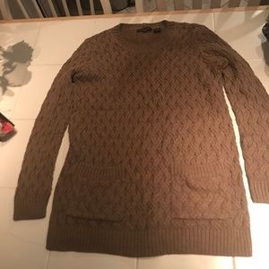 Women's light brown sweater